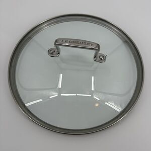 Le Creuset 10” Glass & Stainless Steel Replacement Lid